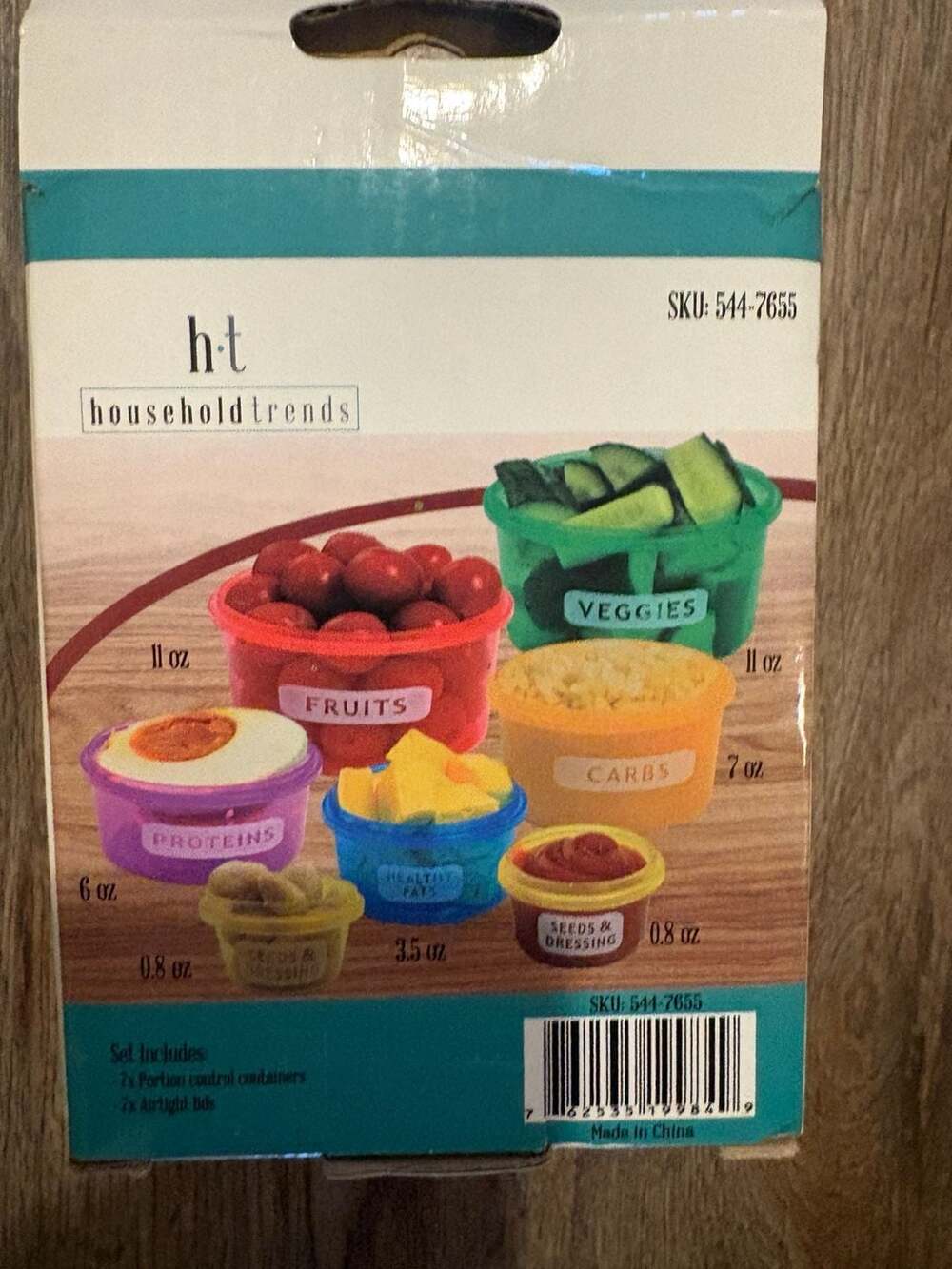 Household Trends Portion Control Container Set - Picture 3 of 5